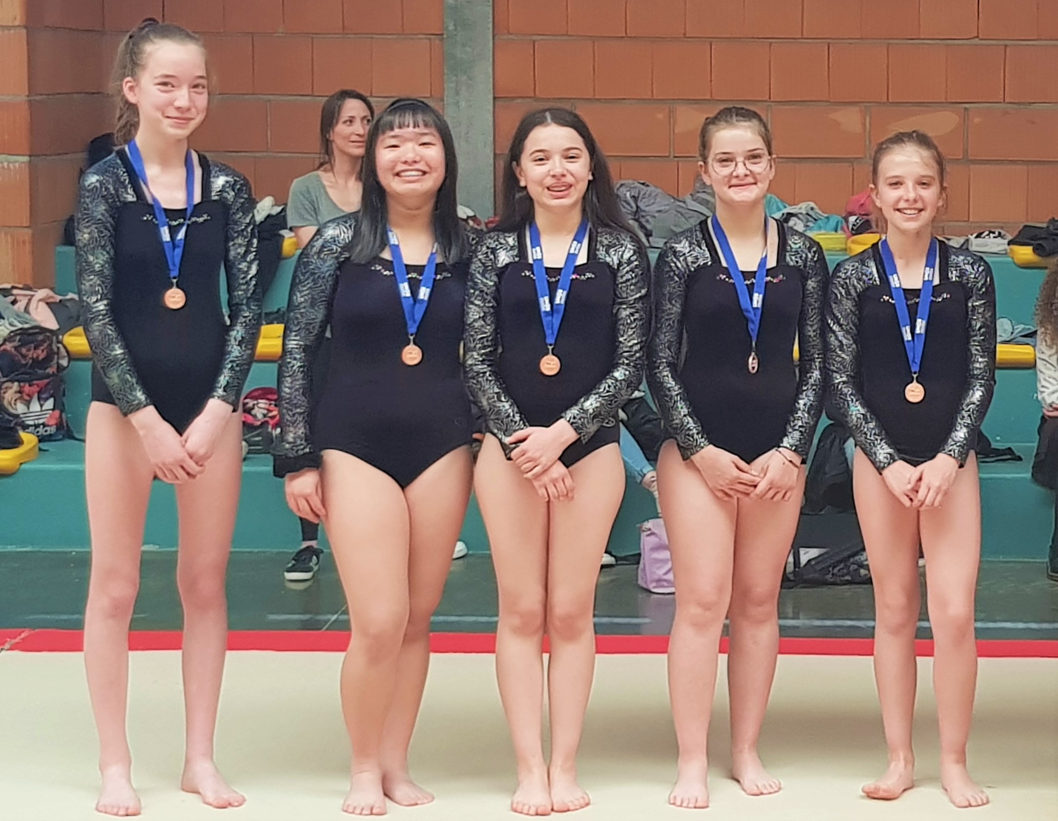 Championnat départemental de gymnastique : un nouveau podium !!!