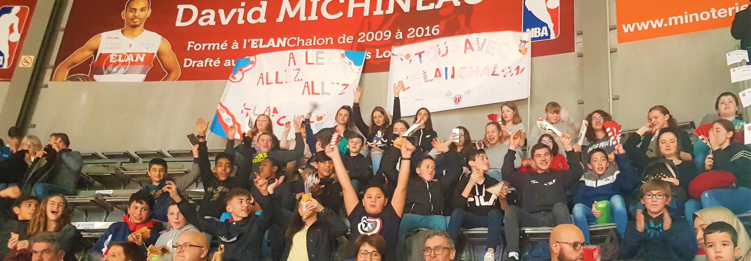 Projet « Do you speak basket-ball ? » : Un match à l’Elan Chalon