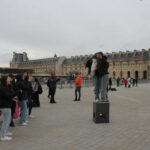 photos pyramide du Louvre