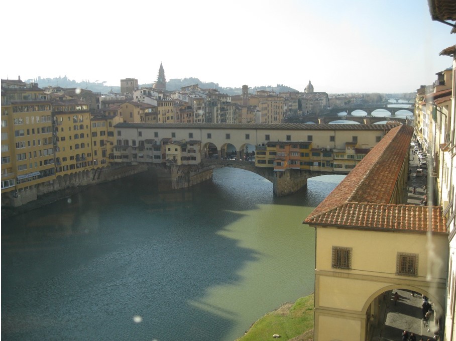 Florence et le Ponte Vecchio