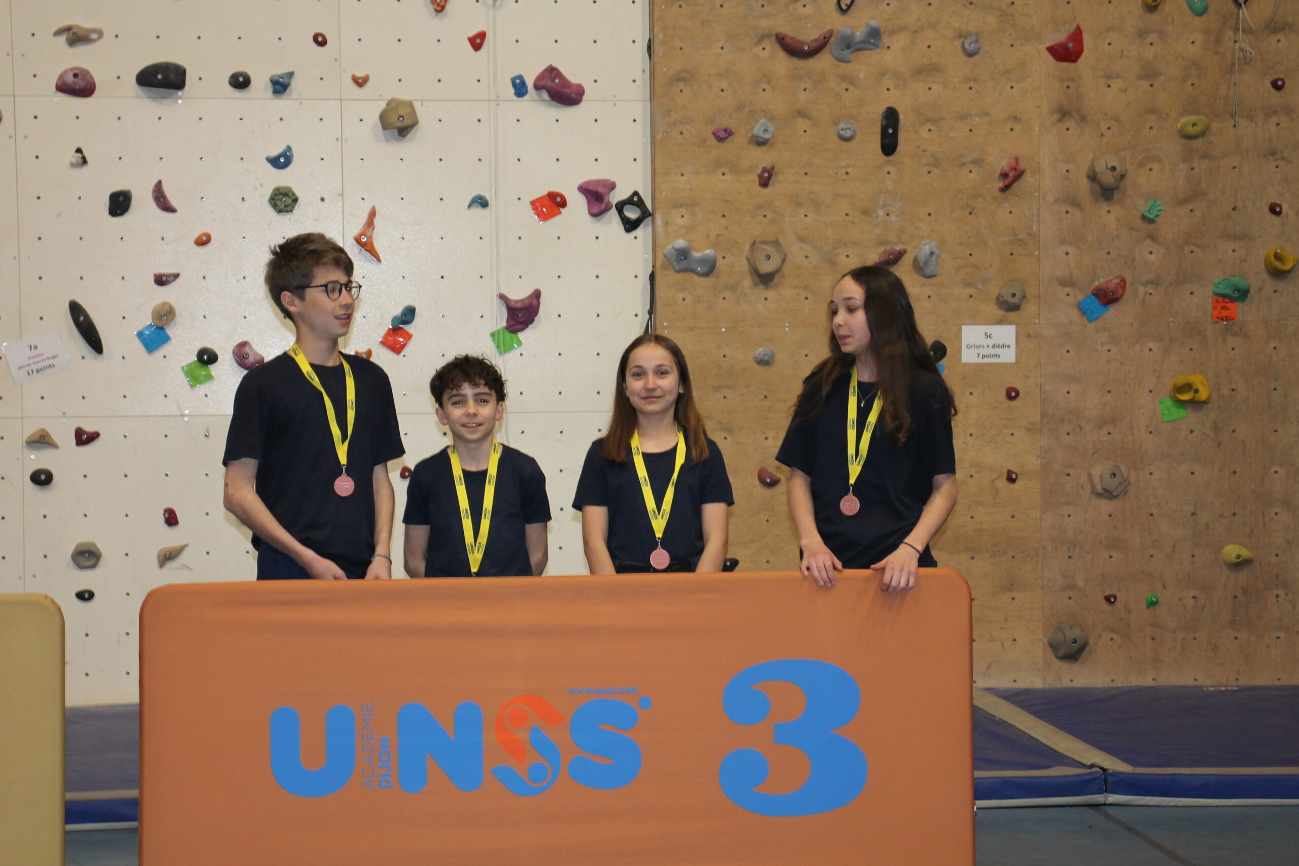 Grimper... sur le podium