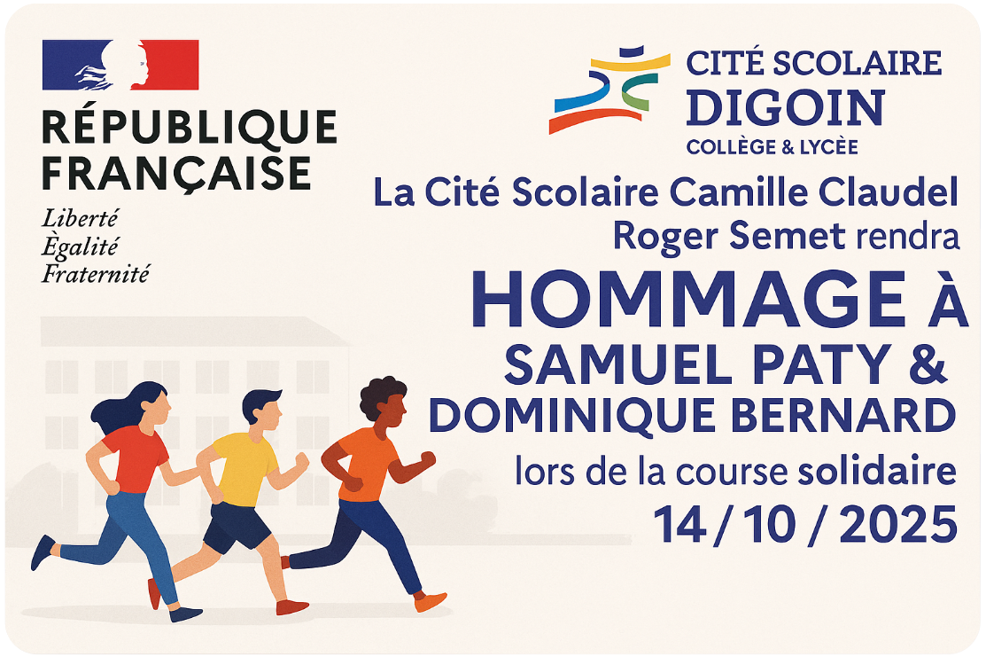 Hommage à Samuel Paty et Dominique Bernard