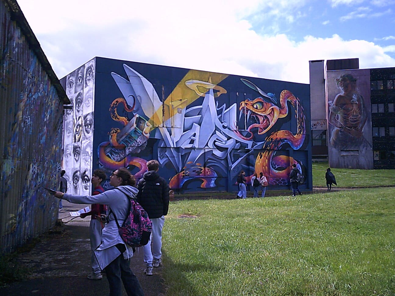 Sortie à Street Art City pour les élèves de quatrième